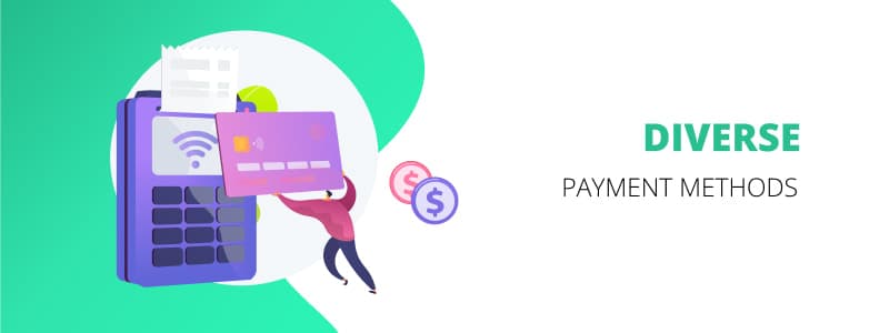 Sportsbook Platform Feature - Diverse Payment Methods