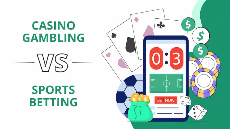Casino Gambling vs. Sports Betting