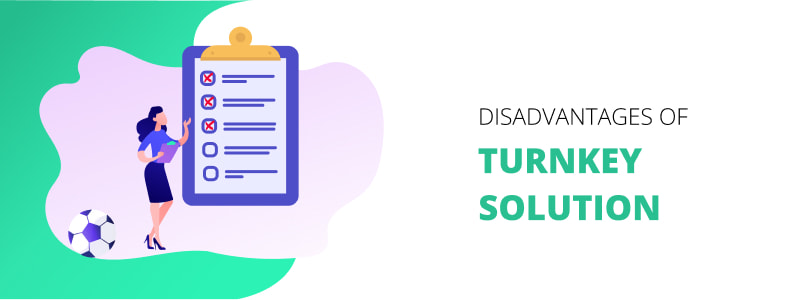 Disadvantages of Turnkey Sports Betting Solution